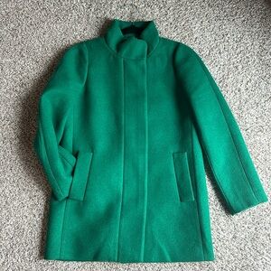 J Crew Green Coat